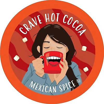 Crave Beverages Hot Chocolate Pods For K-Cup Brewers Mexican Spice 40 Count • $19.99