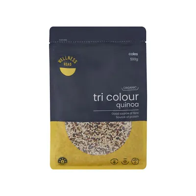 $9.80 • Buy Organic Tri Colour Quinoa 500g