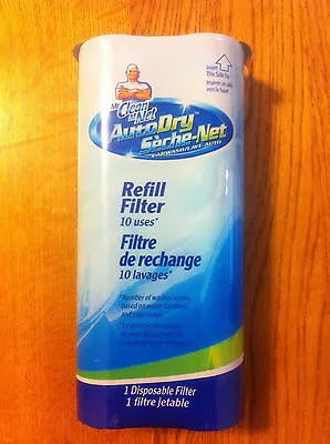 Mr. Clean AutoDry Carwash Refill Filter 10 Uses New Sealed • $36.42