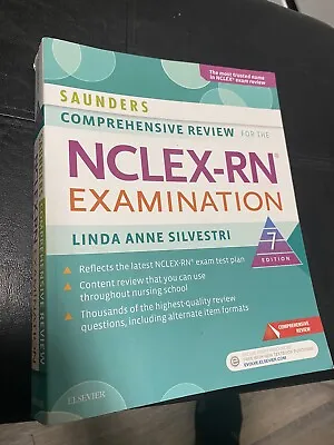 $60 • Buy Saunders Comprehensive Review For The NCLEX-RN® Examination By Linda Anne...