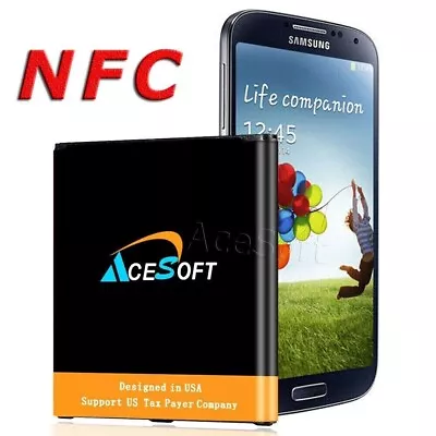 High Capacity 5600mAh Standard NFC Battery For Samsung Galaxy S4 SPH-L720 Phone • $29.71