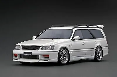 1:18 Nissan Stagea 260RS (WGNC34) -- Pearl White -- Ignition Model IG2885 • $499.99