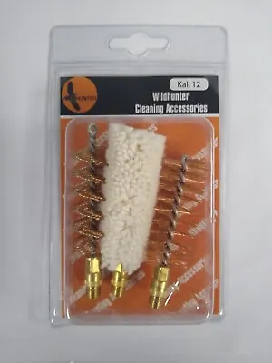 Gun Cleaning Accessories Wildhunter **3Pc** Brush Set / Kit (Shotgun) 12G/20G • £9.99