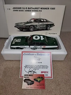1:18 Biante TWR Jaguar XJS #10 John Goss 1985 Bathurst 1000 Winner • $899.95