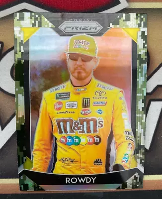 Kyle Busch 2019 Panini Prizm Racing  Rowdy  Camo Prizm #15 • $0.99