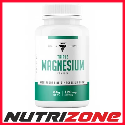 £11.50 • Buy Trec Nutrition Triple Magnesium Complex Energy Immune Health - 120 Caps