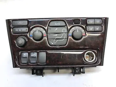 2001-2009 Volvo S60 Series Heater A/C Climate Temperature Control Panel Wood Trm • $67.50