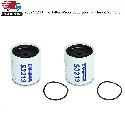 2pcs S3213 Fuel Filter Water Separator For Marine YamahaRacorSierra • $25.98