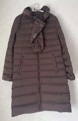 Uniqlo Ultra Light Down Long Coat 460917 Women's Dark Brown 2023 NWT • $209.90