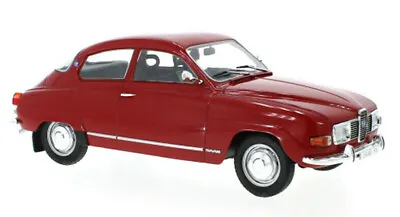 Wonderful Diecast-modelcar SAAB 96 V4 1971 - Red  - Scale 1/18 - Ltd.ed.750 • $74.95