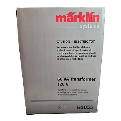 Marklin H0 60055 Digital Transformer(120V 60VA) W/Manuals & Warranty Card  • $130