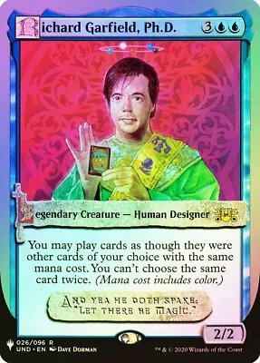 MTG FOIL Richard Garfield Ph.D.  - Planeswalker Symbol Reprints • $1.69