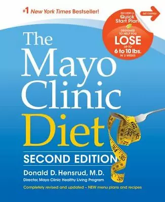 The Mayo Clinic Diet - 9781945564000 Hensrud MD Hardcover • $4.28