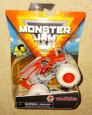 MONSTER JAM  BAKUGAN DRAGONOID  VHTF NEW MONSTER TRUCK W/WHEELIE BAR & POSTER • $12.95