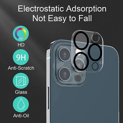 $18.04 • Buy 3X Back Camera Lens Tempered Glass Protector For IPhone 13 12 11 Pro Max Mini