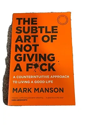 $22 • Buy The Subtle Art Of Not Giving A F*Ck: A Counterintuitive Approach To Living A...