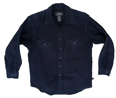 Moose Creek Legendary Clothing Heavy Cotton Flannel Shirt Men's Size Medium Blue • $11.19