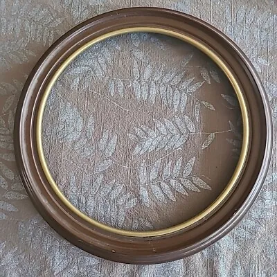 Collector Plate Display Frame For 8.5  Plate -Chestnut Brown (Plastic Molded) • $18.99