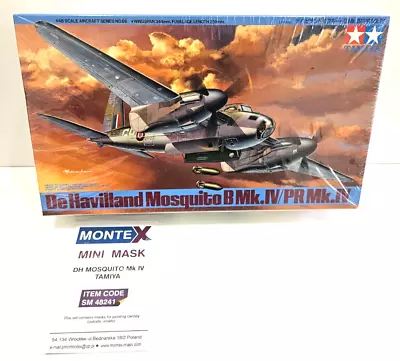 1/48 Tamiya De Havilland Mosquito B Mk. Iv/pr+ Montex Canopy Mask #61066 New • $43.99