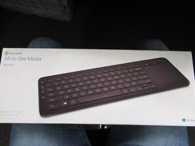 *NEW*Microsoft All-in-One Media Keyboard-Wireless-Integrated Multi-touch Keypad • $30