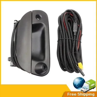 Rear View Backup Camera Kit W/ Wiring & Tailgate Handle For 97-07 Ford F150 F250 • $37.25