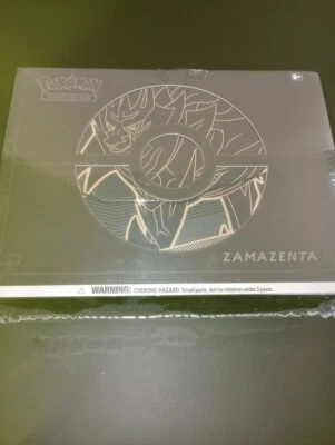 $73 • Buy Pokémon TCG Sword & Shield Elite Trainer Box Plus Sealed Zamazenta 