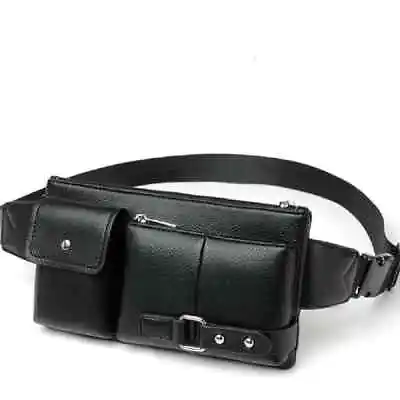 For Samsung Galaxy Fit S5670 Bag Fanny Pack Leather Waist Shoulder Bag Tablet... • £47.94