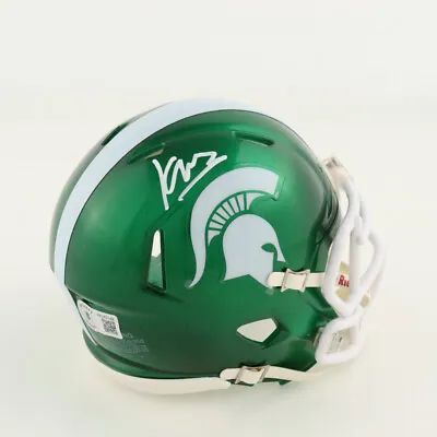 Kenneth Walker III Signed Michigan State Spartans Alternate Speed Mini Helmet • $151.96