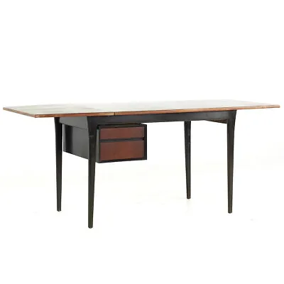 Arne Vodder For Sibast Mid Century Teak Drop Leaf Desk • $4347