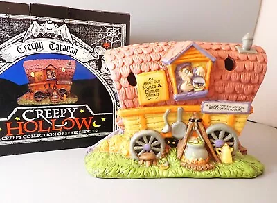 Creepy Hollow Creepy Caravan Gypsy Wagon Halloween NIB Midwest Of Cannon Falls • $19.99