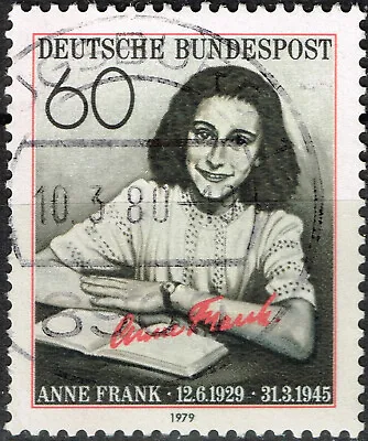 Germany Netherlands WW2 Anna Frank Nazi Camp Deportation In 1944 Stamp A-2 • $4.99