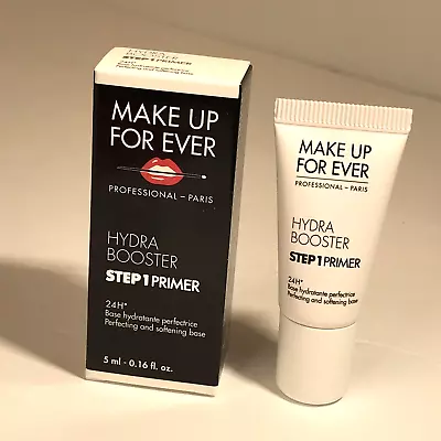 MAKE UP FOR EVER 24 Hr Hydra Booster Step 1 Primer 5ml Travel Sz Softening Base • $4.99