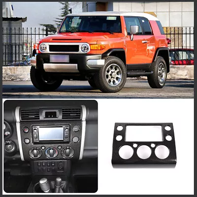 For Toyota FJ Cruiser 07-21 ABS Carbon Car GPS Navigation Frame Trim Accessories • $35.99