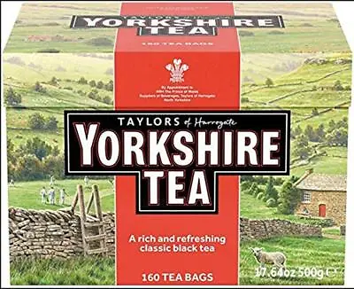 Taylor'S Of Harrogate Yorkshire Tea Bags 160 Per Pack - Pack Of 2 • £13.49