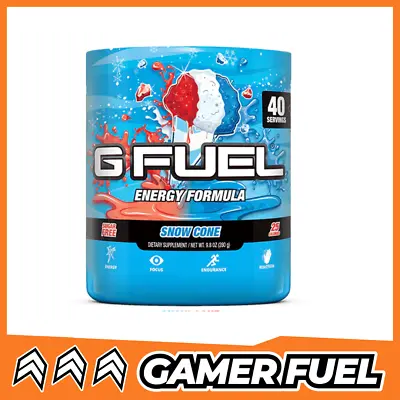 G Fuel Energy Tub 40 Serves GFuel Flavour Snow Cone • $64.95