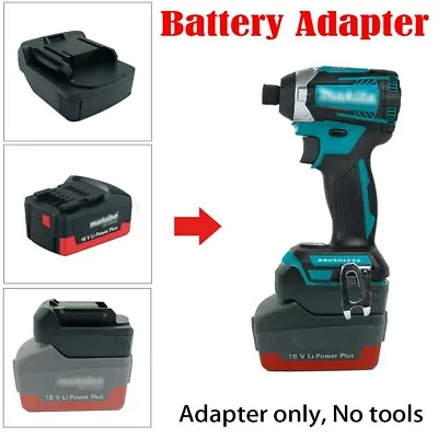 Battery Adapter For Metabo 18V Li-Ion Battery To 18V BL Tools Parts New • $28.30