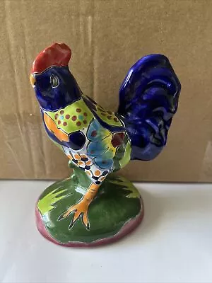 Vintage Talavera Pottery/Ceramic Hand Painted Rooster • $17.80