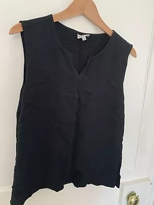 East Tunic Black Top Size 18 • £8