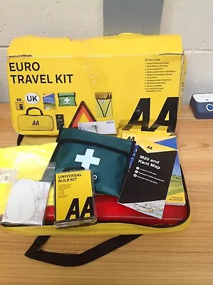£15 • Buy AA Euro Travel Kit AA6318 - For Driving In France/Europe - Zipped Storage Bag