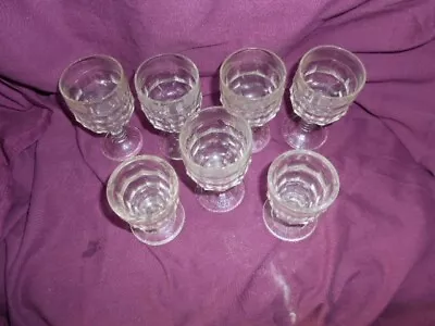 Vintage Seven Jacobean Glasses • £15