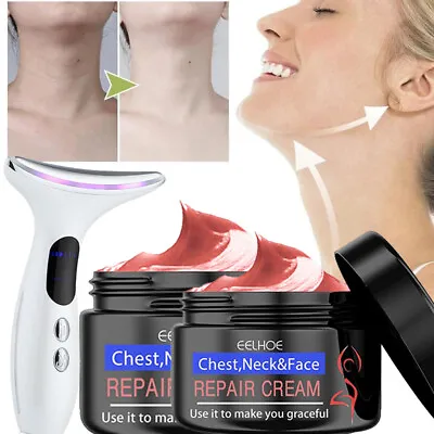 £5.88 • Buy Neck Anti Wrinkle Beauty Device Neck Massager Wrinkles Remover Cream Tightening