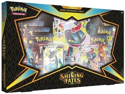 Shining Fates Shiny Dragapult VMAX Premium Collection Box (Pokemon) Sealed • $30.78