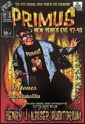 $46.80 • Buy Primus Concert Poster 1997 BGP-186