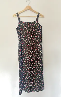 £30 • Buy Laura Ashley Vintage Floral Strappy Dress Size 10