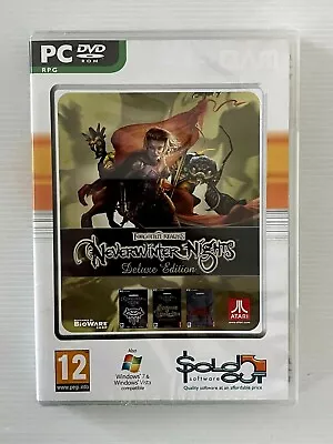 Forgotten Realms Neverwinter Nights Deluxe Edition PC DVD Game BRAND NEW SEALED • $24.95