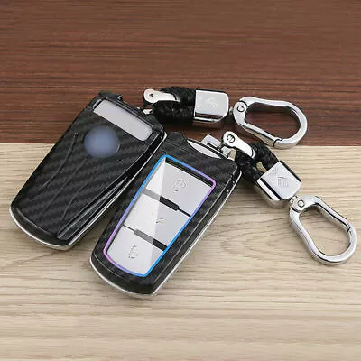 $16.81 • Buy For Volkswagen VW Passat B6 CC ABS Smart Key Case Holder Shell Cover Keychain