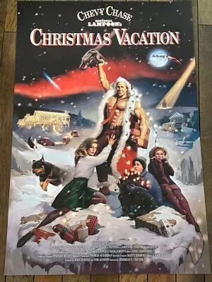 NATIONAL LAMPOON'S CHRISTMAS VACATION By Theodora Capat Screen Print RARE Mondo • $399.99