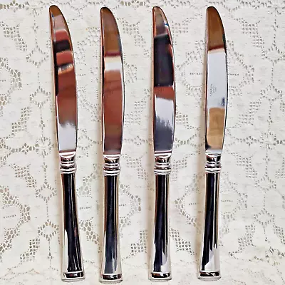 Mikasa Harmony Dinner Knives 9 1/2  Stainless Glossy 18/10  Set Of 4 • $18.83