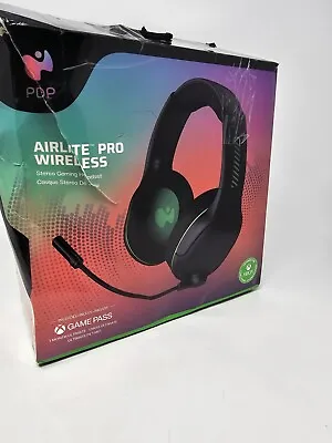 PDP AIRLITE Pro Wireless Black Headset For Xbox *HEADSET ONLY* • $22.49