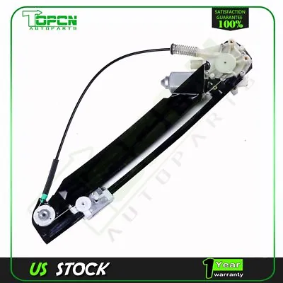 Fits BMW 525i 528i 540i M5 E39 Power Window Regulator W/ Motor Rear Driver Side • $45.99